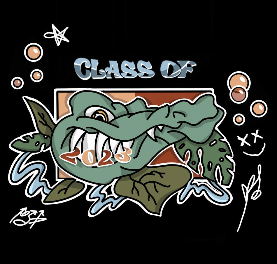 Class of 2023 High School T-Shirt Design